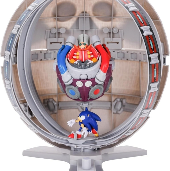 Sonic The Hedgehog 2.5" Action Figure Death Egg Playset with Sonic - Picture 6 of 6